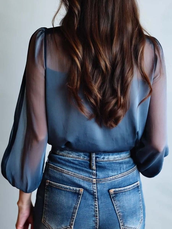 Blusa floral boho chic