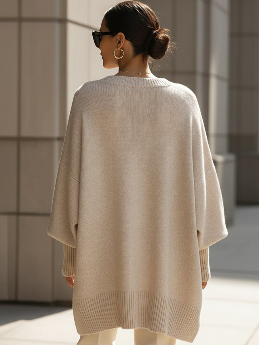 Zola | Effortlessly Elegant Wool Blend Comfort Sweater