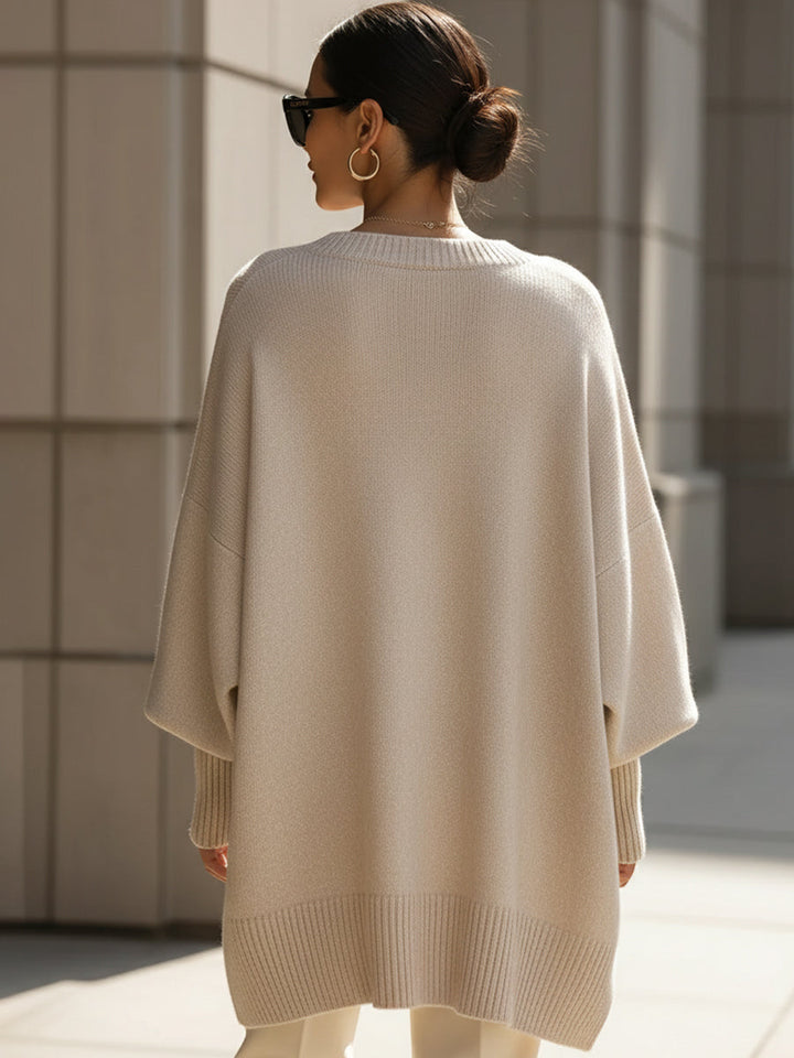 Zola | Effortlessly Elegant Wool Blend Comfort Sweater