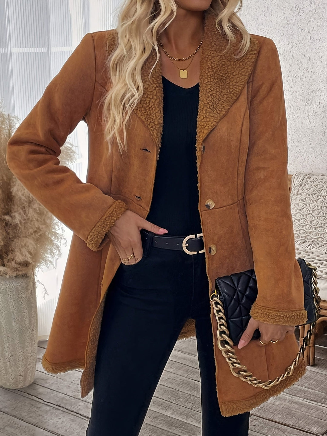 Barbara | Cozy Button-Front Winter Coat