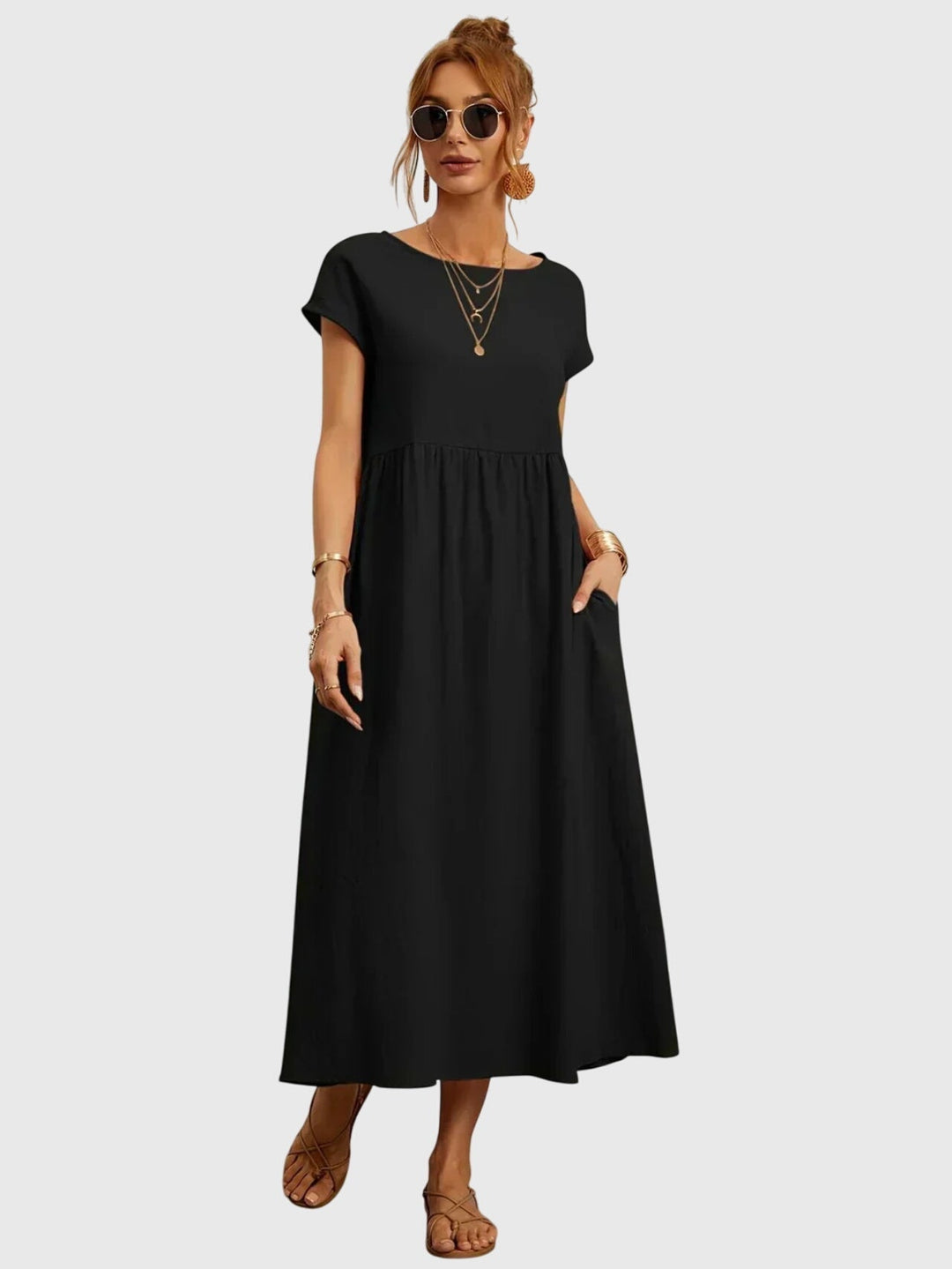 Giselle™ - Vestido Casual con Bolsillo