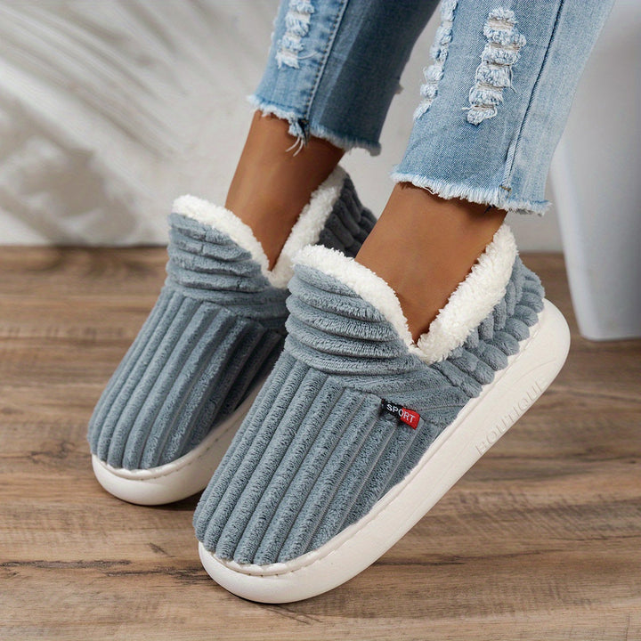 Avery | Soft Plush Indoor Slippers