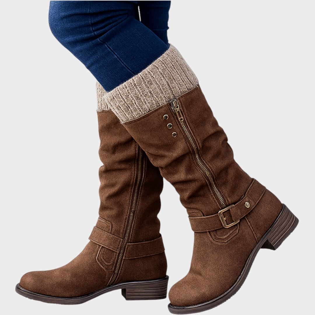 Melisandre - Elegant Winter Boot with Mid-Calf Height