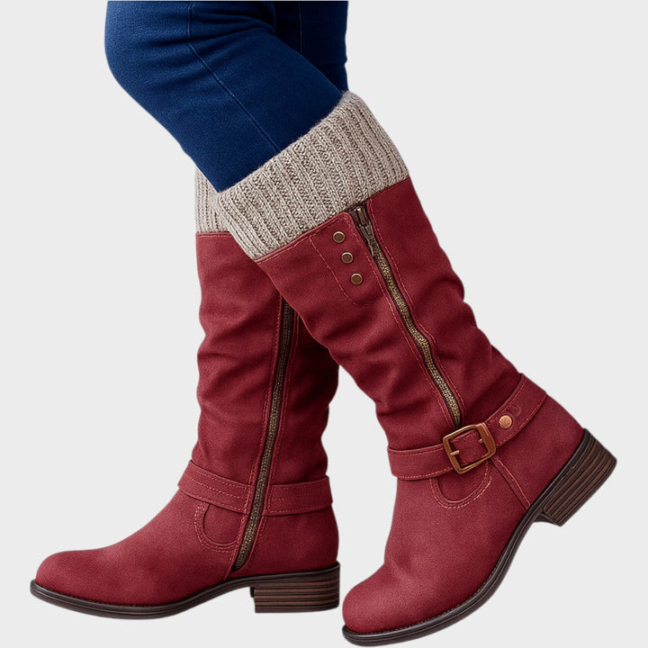 Melisandre - Bota Elegante de Inverno com Altura Média na Panturrilha