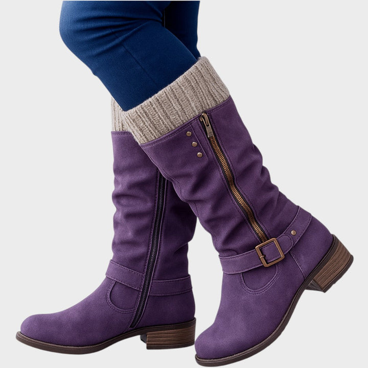 Melisandre - Bota Elegante de Inverno com Altura Média na Panturrilha
