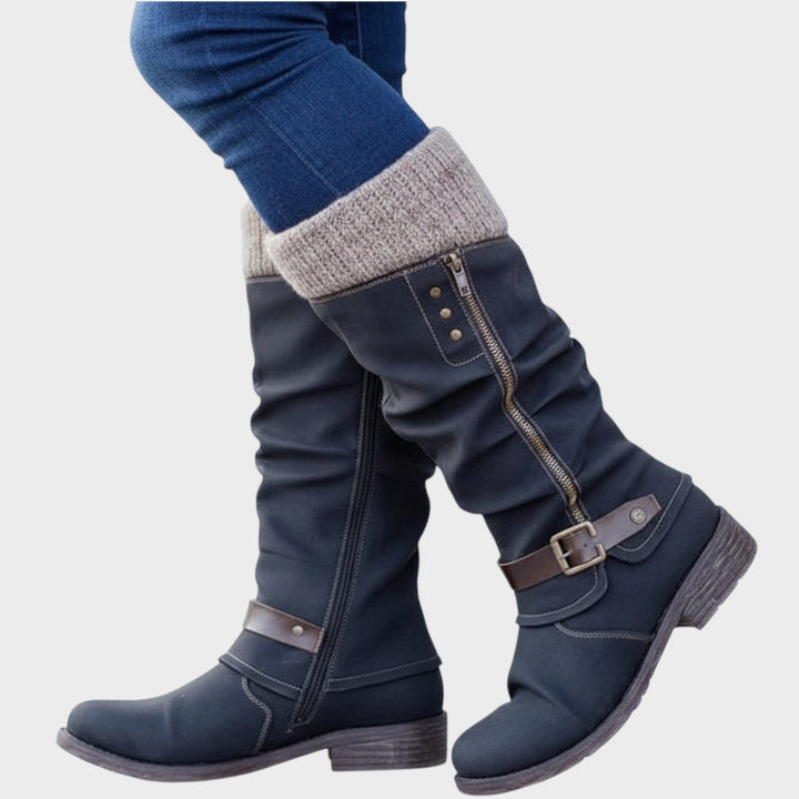 Melisandre - Elegant Winter Boot with Mid-Calf Height