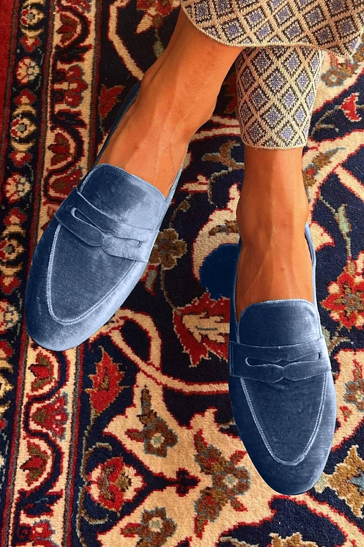 Brenda | Mocassins de Veludo