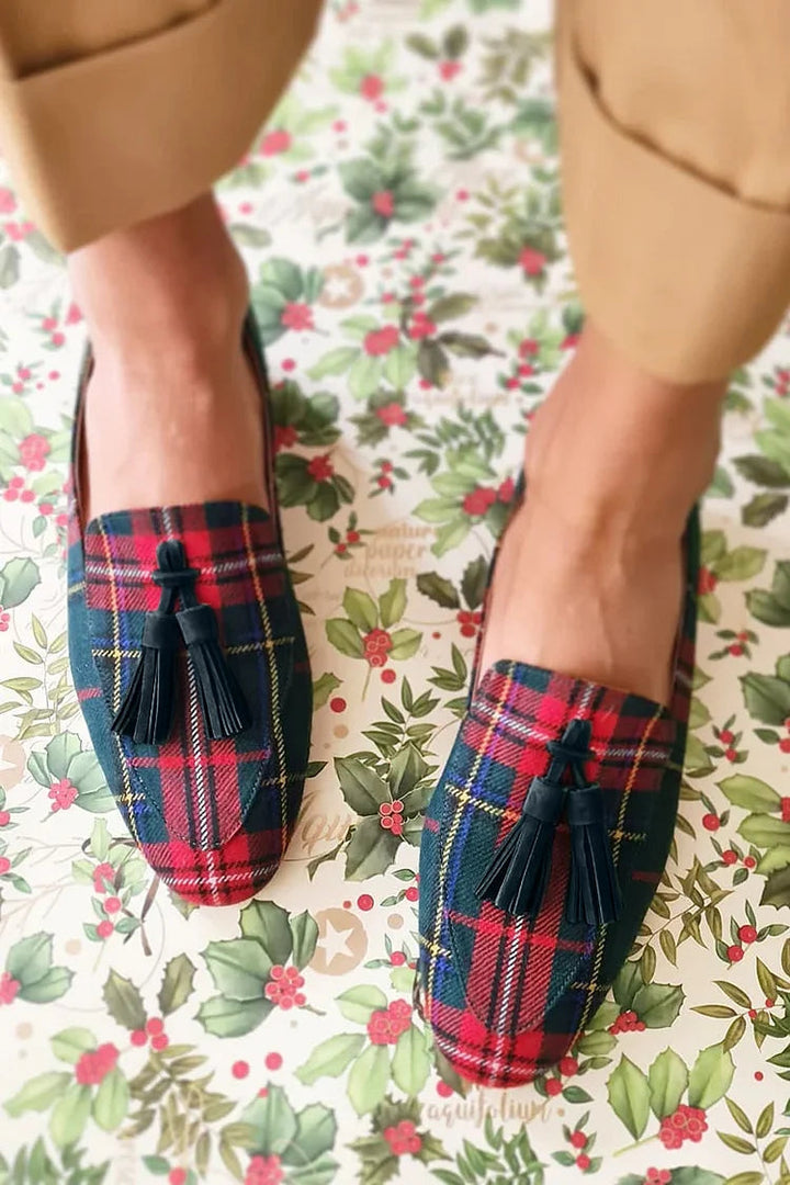 Mocassim Escocês Chic com Franjas