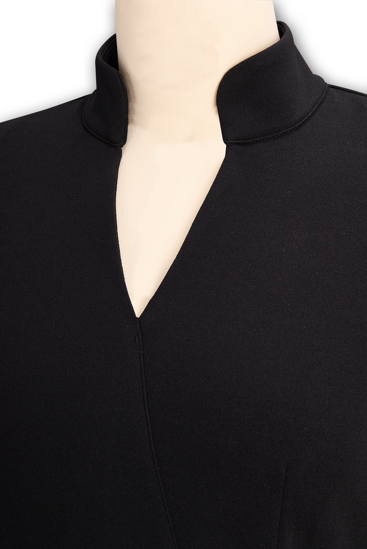 Claribel | Vestido Preto Refinado