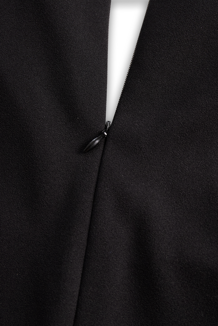 Claribel | Vestido Preto Refinado