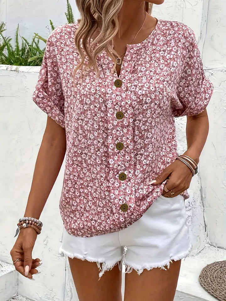 Verna | Blusa Estampada Floral Estilosa