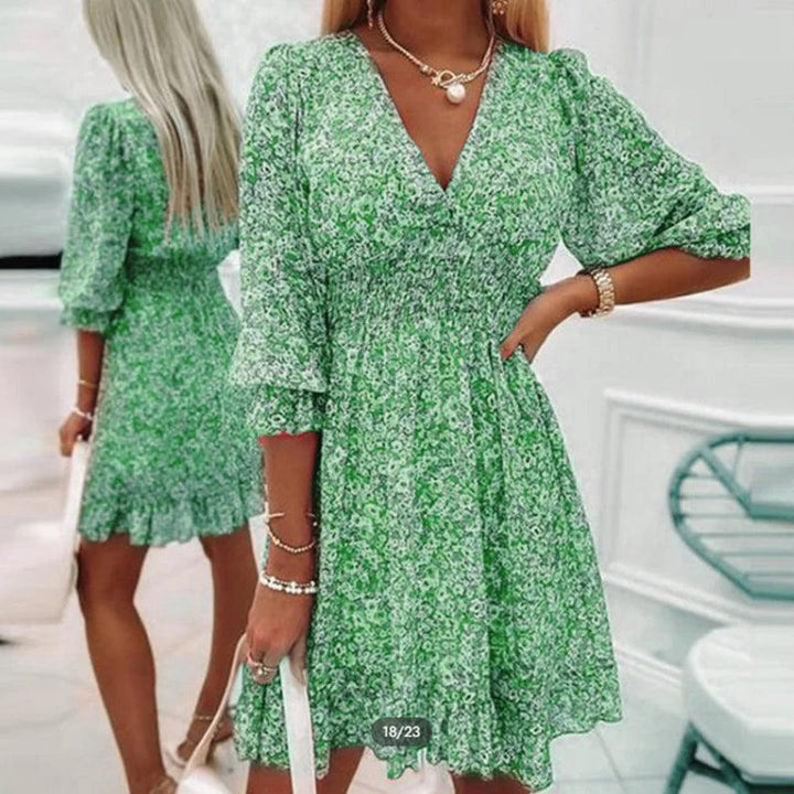 Sunna - Vestido Floral Elegante