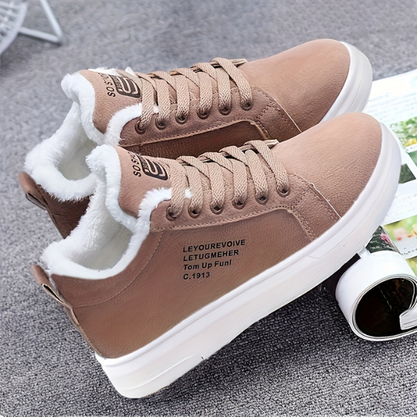 PLUSHPRINT - WARM WOMEN'S SNEAKERS