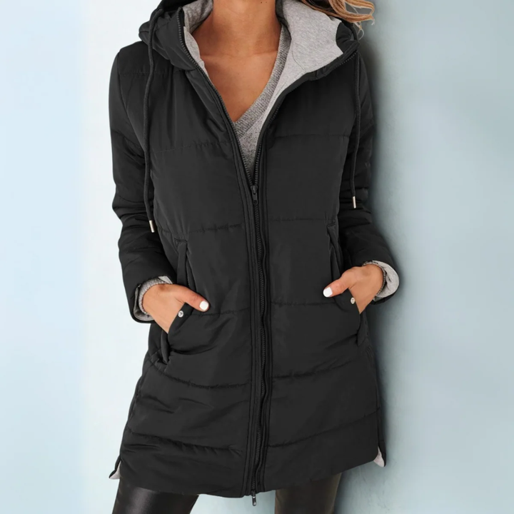 Sandra | Cozy Hooded Winter Coat