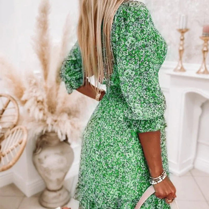 Sunna - Vestido Floral Elegante