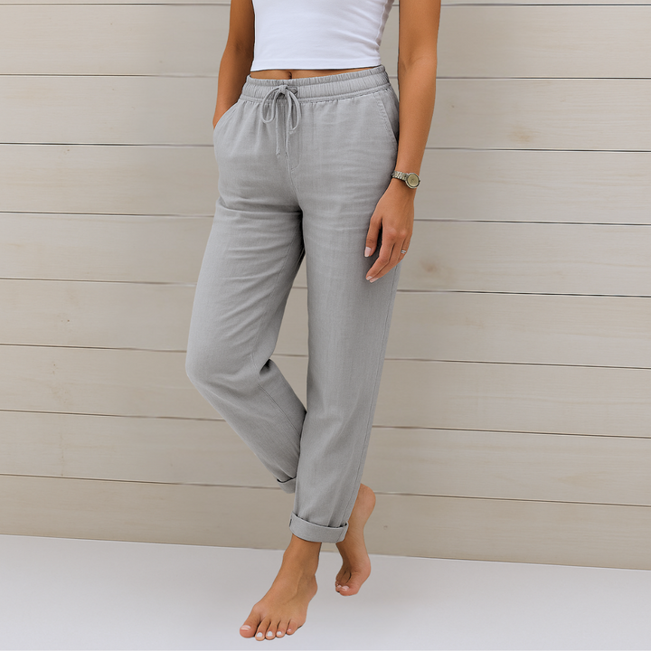 Maylora | Drawstring Relaxed Trousers