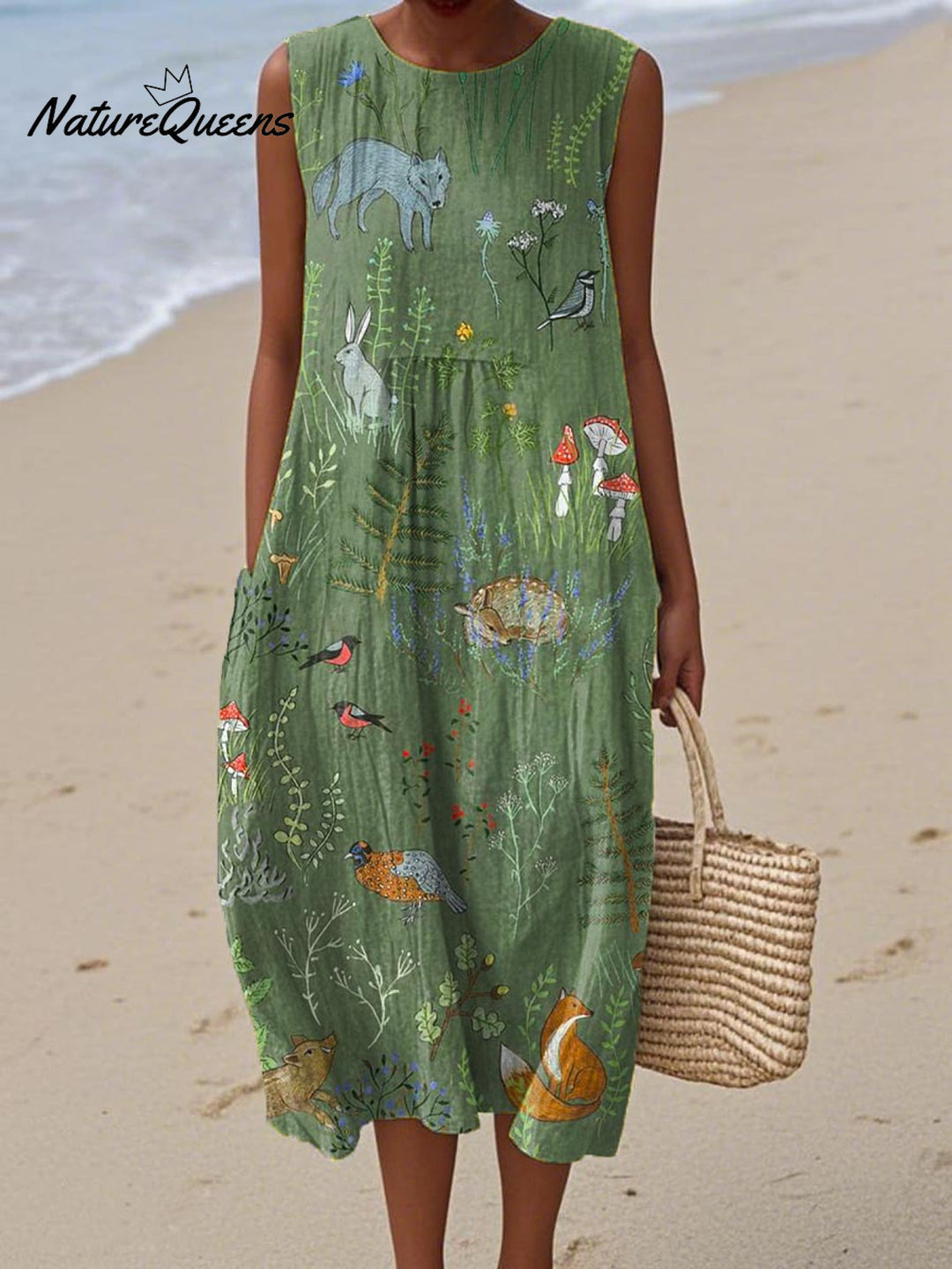 Ninthe - Vestido Animais da Floresta