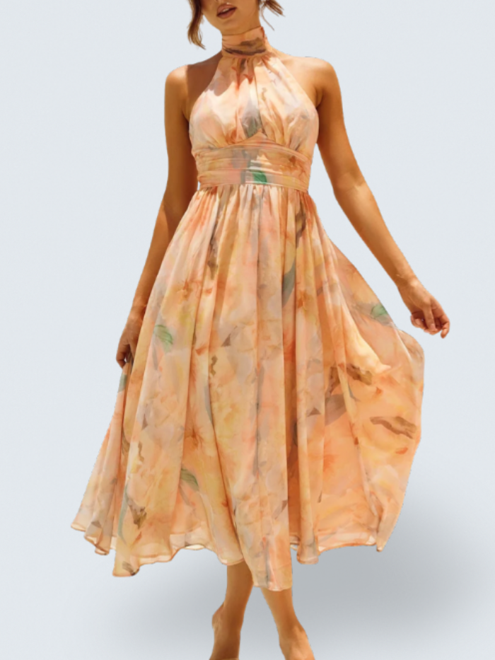Livia | Vestido Longo para o Dia