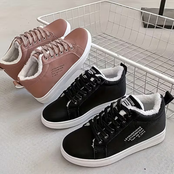 PLUSHPRINT - WARM WOMEN'S SNEAKERS