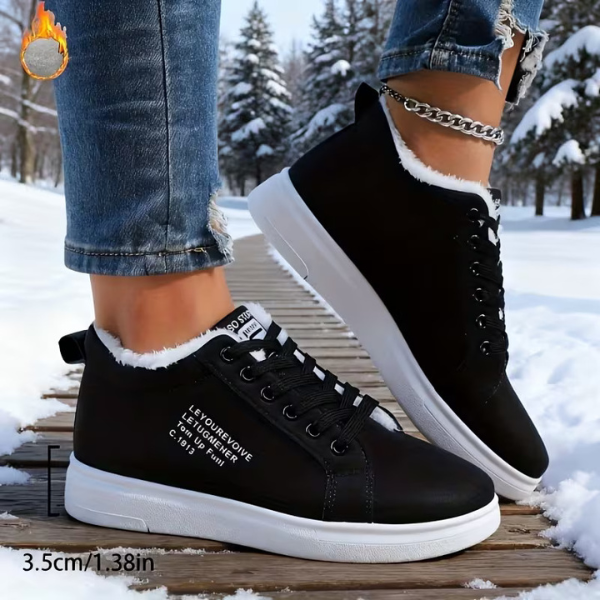 PLUSHPRINT - WARM WOMEN'S SNEAKERS