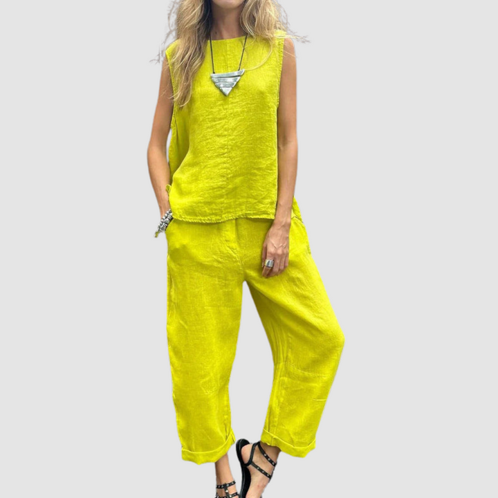 Suzette | Conjunto de Verão Leve em Duas Peças