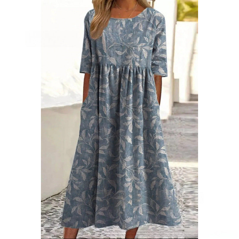 Juno | Vestido Midi de Caimento Relaxado