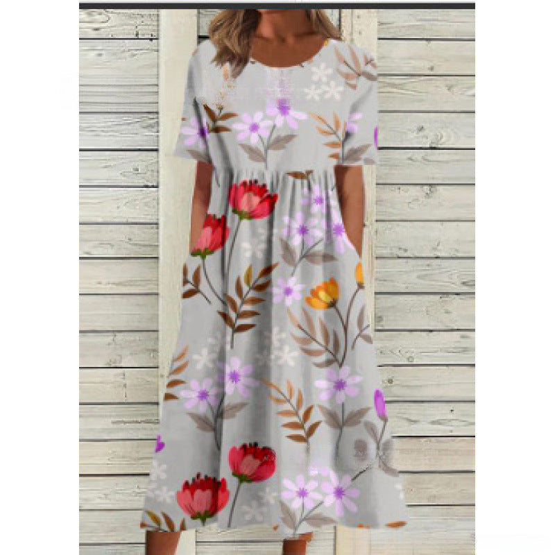 Liora | Vestido Midi de Caimento Relaxado