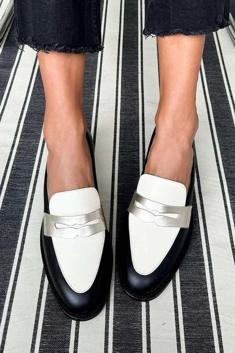 Mocassins Clássicos Monocromáticos