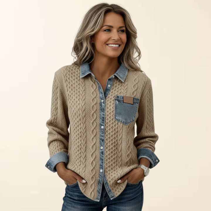 Helena - Denim - Comfortable & Timeless