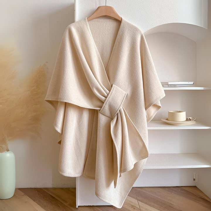 Auren Élise – Draped Fleece Shawl
