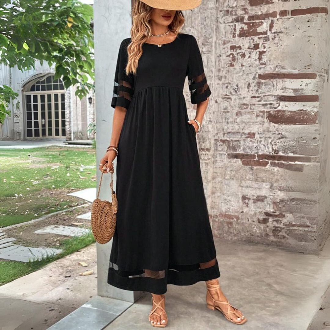 Aubrey – Vestido Midi Modelador que Valoriza a Barriga