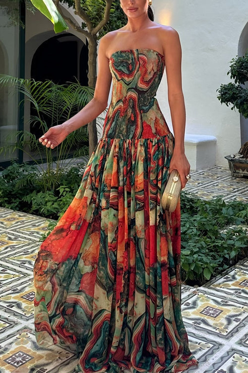 Sienna | Vestido Longo Ombre Tomara que Caia