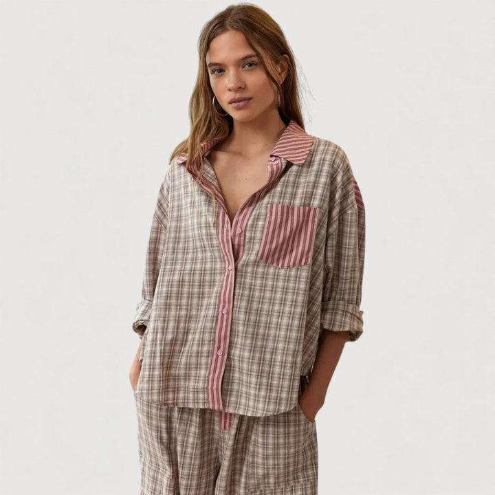 Lorienne | Elegant Relaxed Pyjama Set