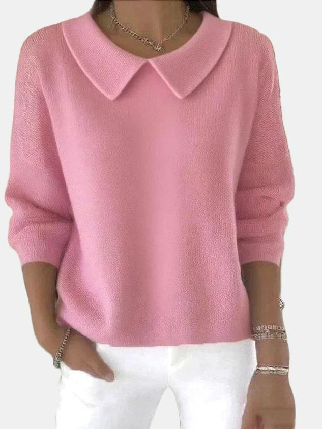 Lynn | Classic Collared Sweater