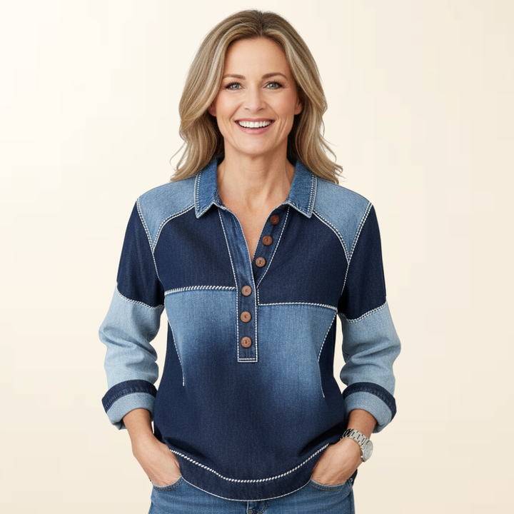 Marijke - Comfortable - Vintage Look Denim