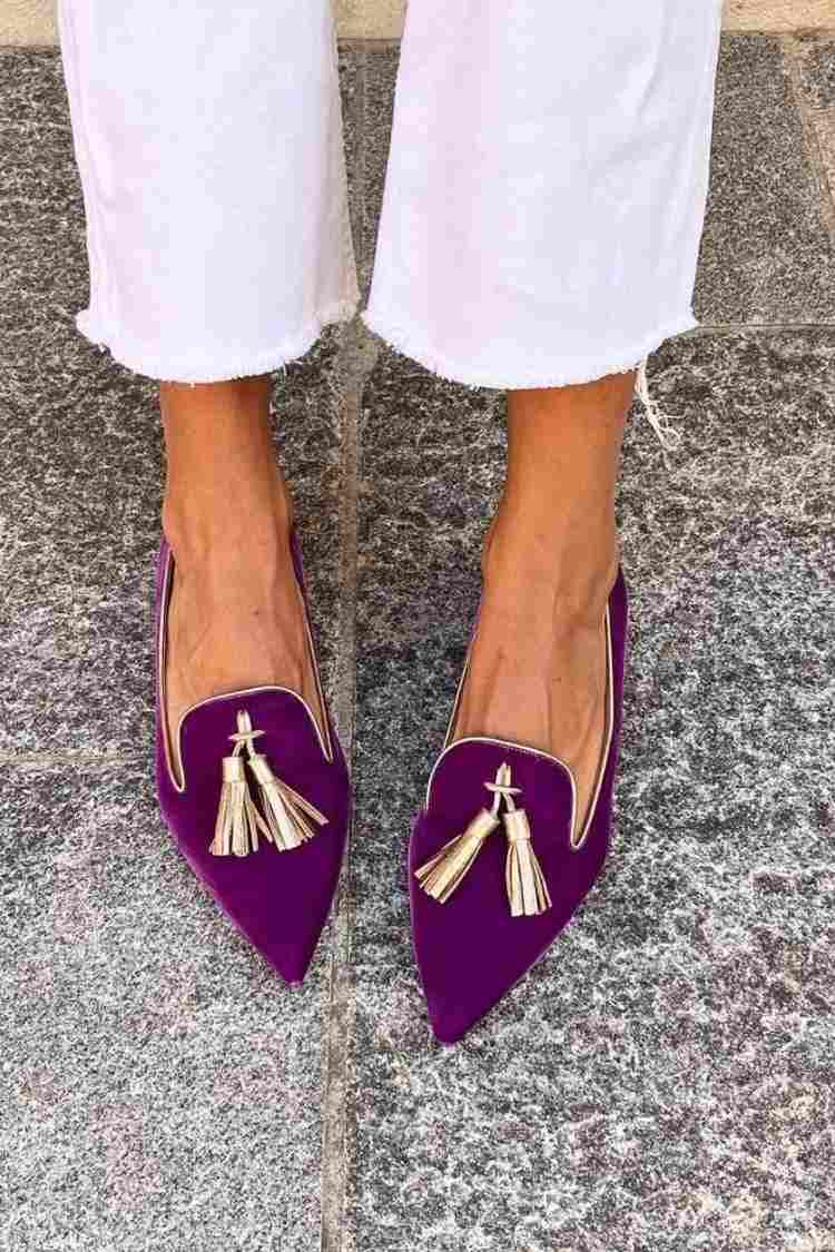 Mocassim com Tassel Elegante