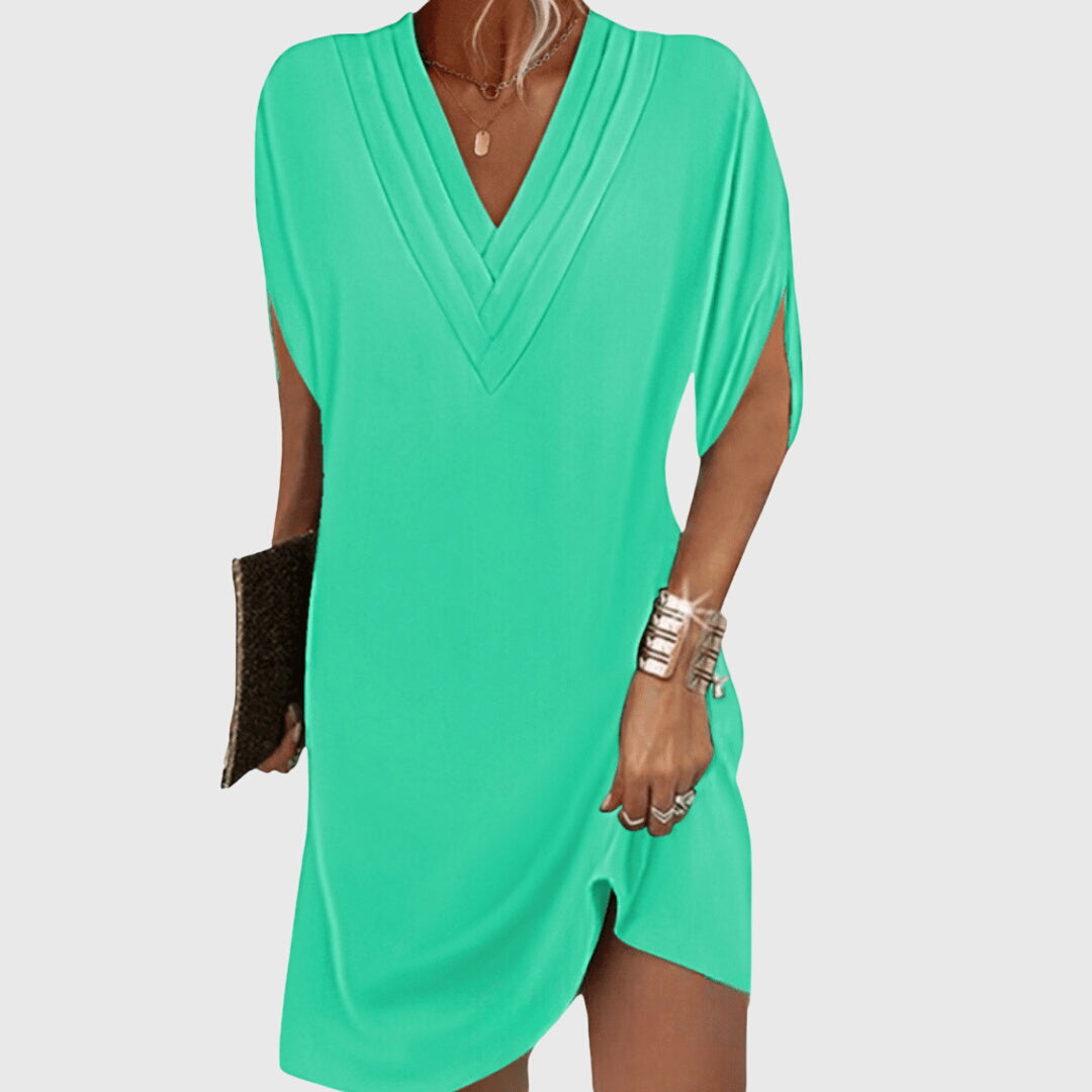Anita | Vestido Elegante com Cobertura para Barriga