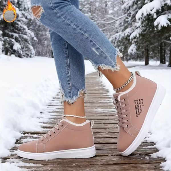 PLUSHPRINT - WARM WOMEN'S SNEAKERS