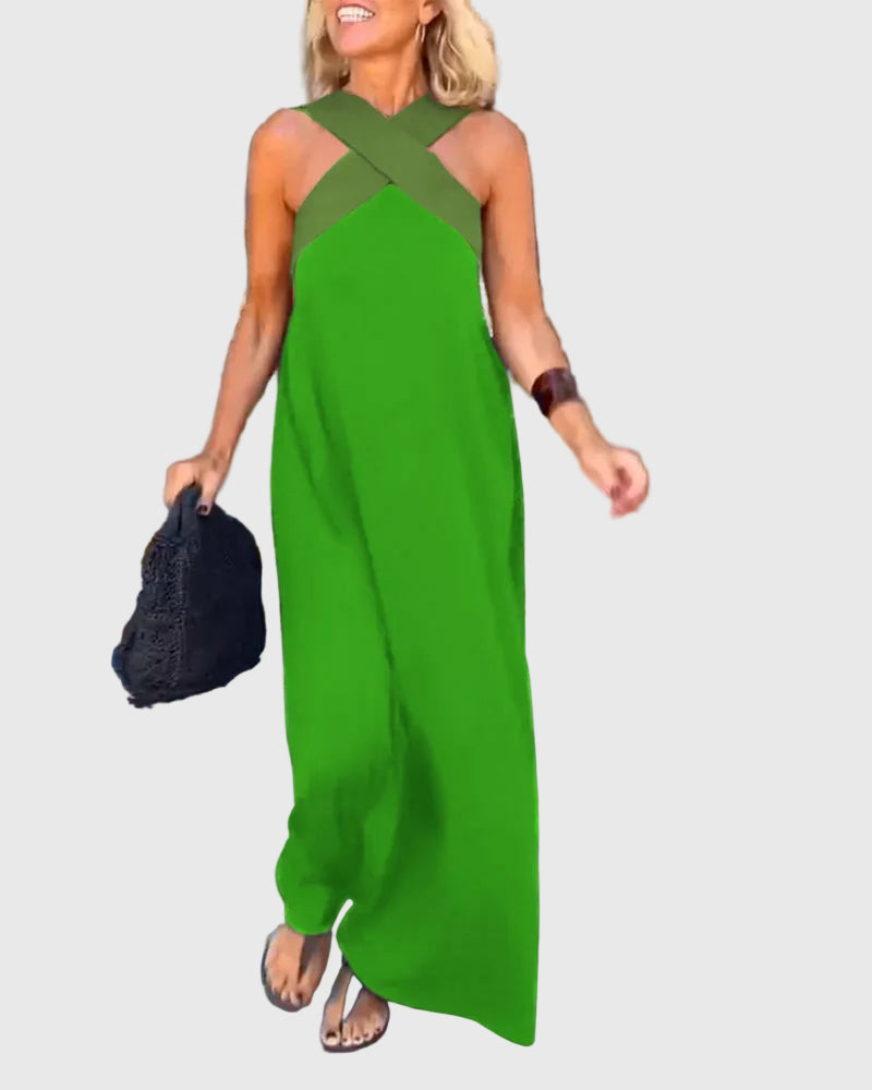 Elena | Vestido Longo Fluido e Gracioso