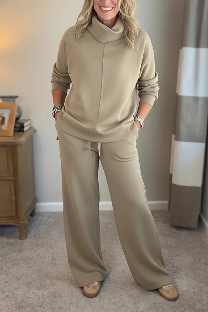 Colleen | Casual Turtle-neck 2 Piece