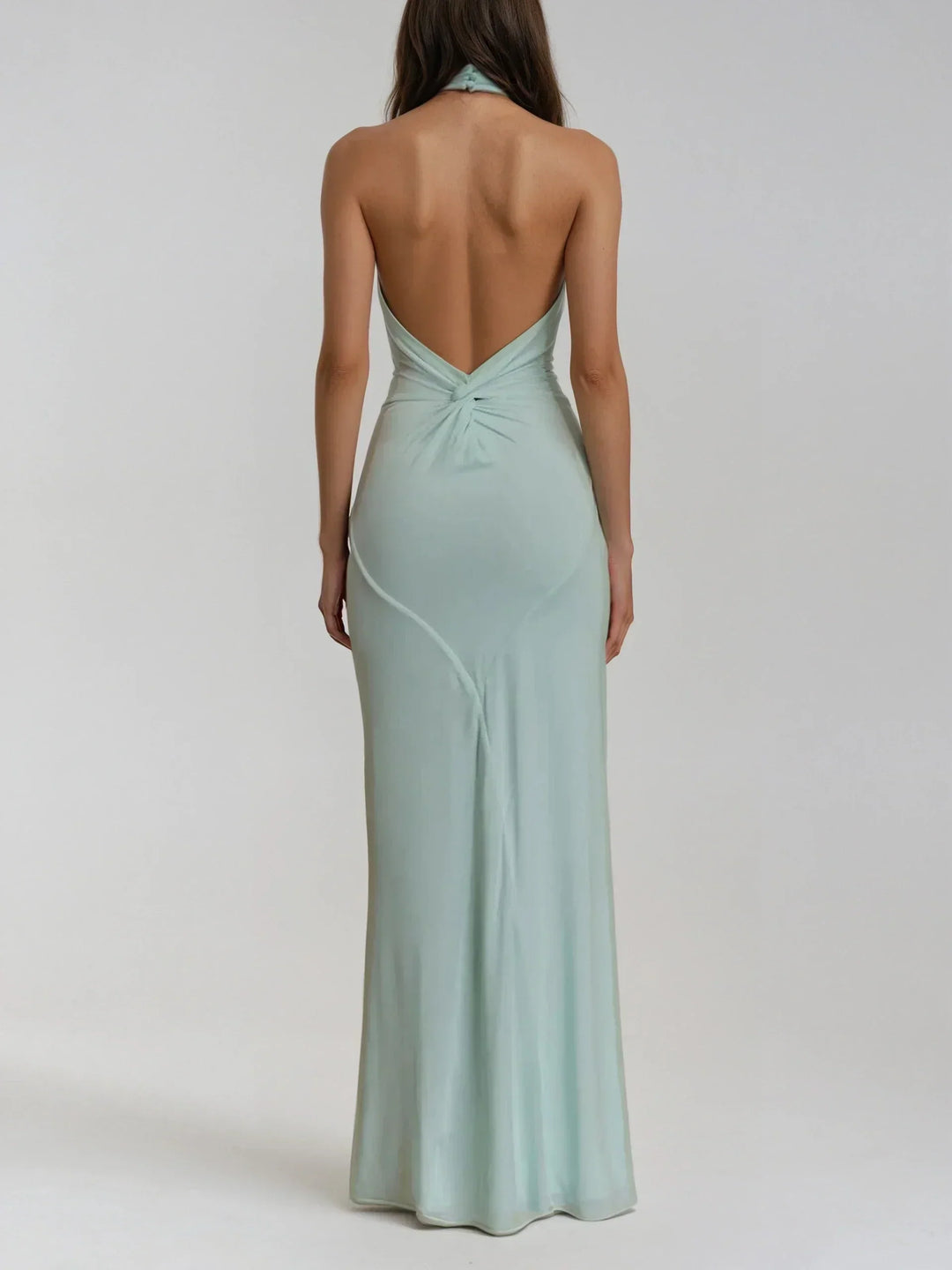 Elyna | Vestido Longo Halter