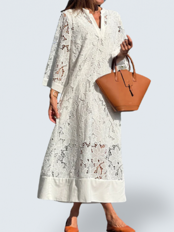 Isabelle | Vestido Elegante de Renda