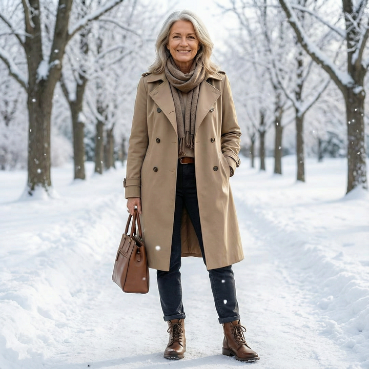 Olivia | Sophisticated Trench Coat