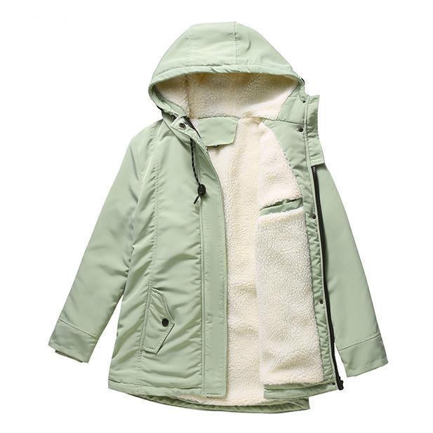 Helen | Casaco Acolchoado e Aconchegante de Inverno com Capuz
