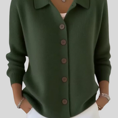 Korrina | Button Down Collared Sweater Womens