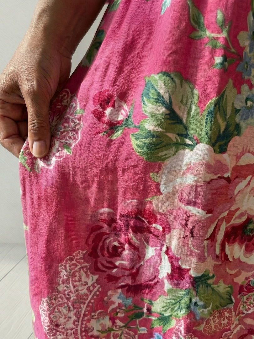 Freya | Vestido Midi Garden Bloom