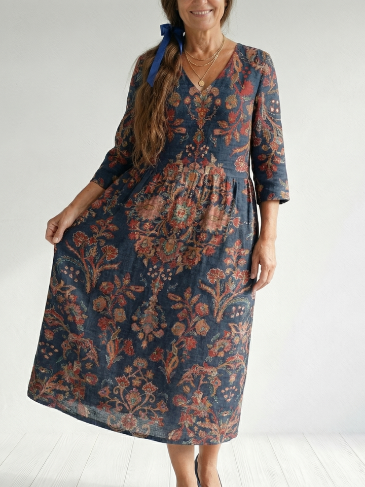 Ivy | Vestido Midi com Forma Suave