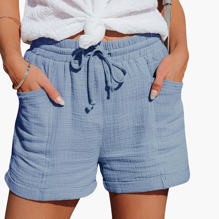 Emma | Shorts Casuais Estilosos com Cordão