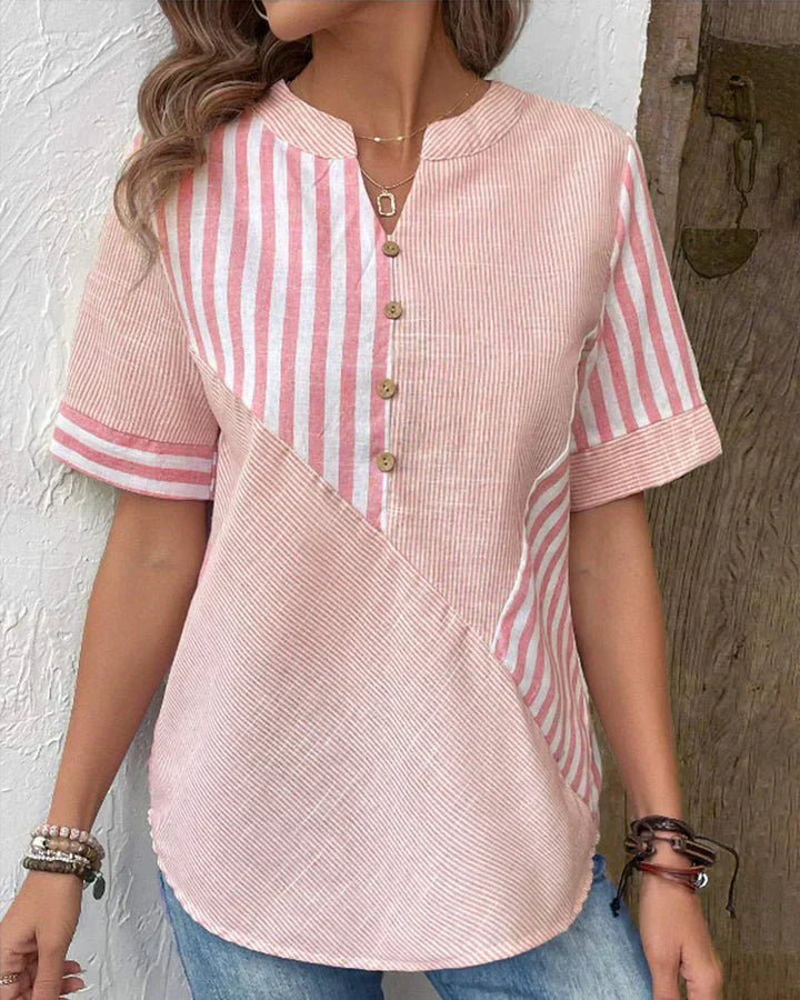 Lila | Blusa Macia Listrada