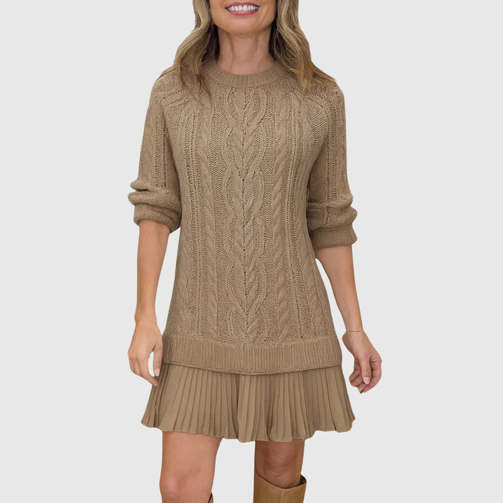 Eira | Vestido Clássico de Suéter